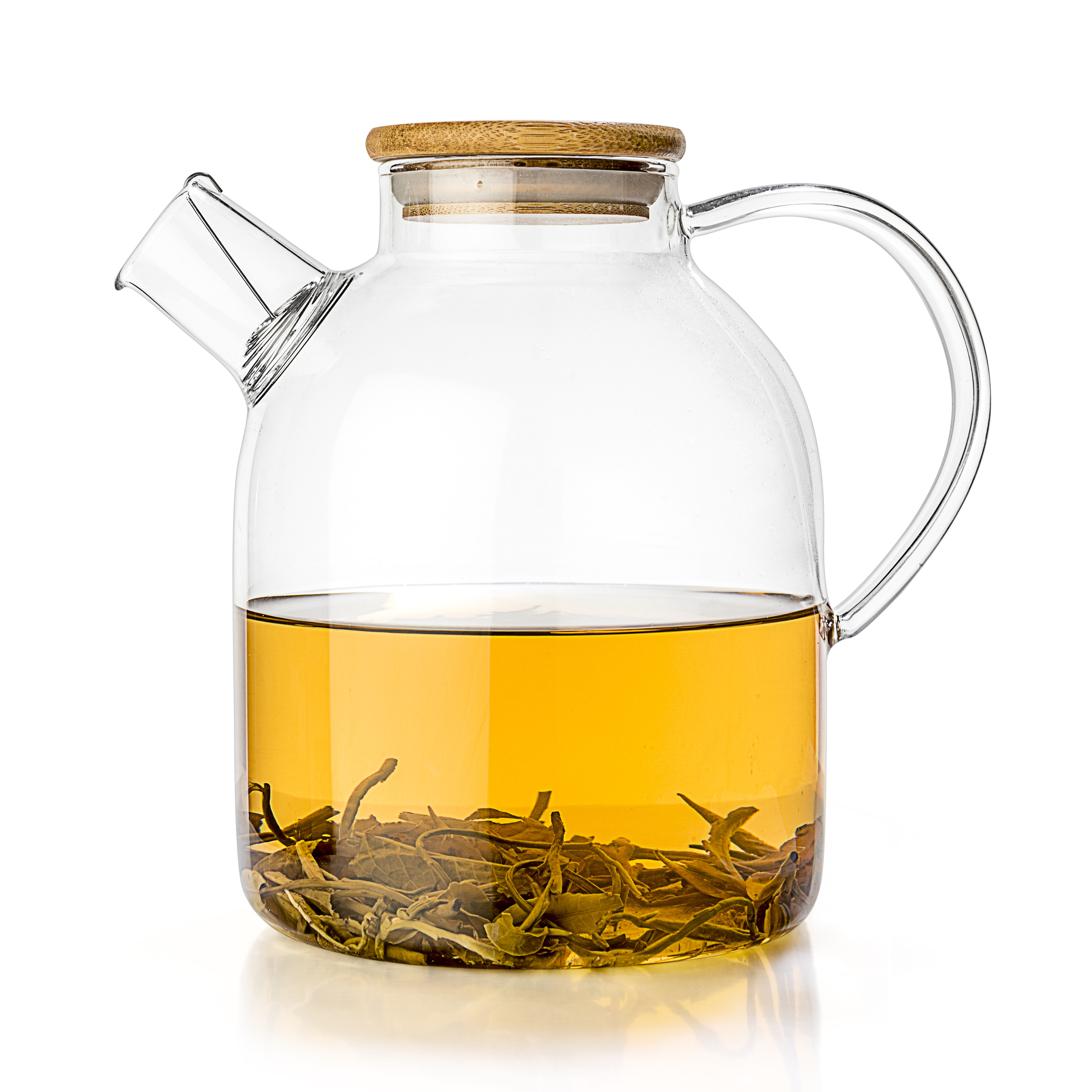 water heating kettle Glass Teapot Clear Glass Kettle with