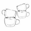 Universe Double Wall Glasses, Set of 4