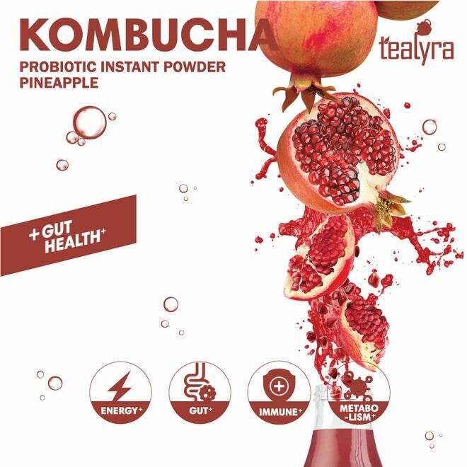Kombucha-Granatapfel-Vormischung