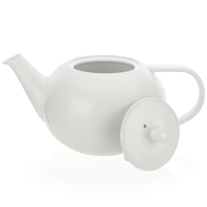 White Porcelain Teapot 1.4L